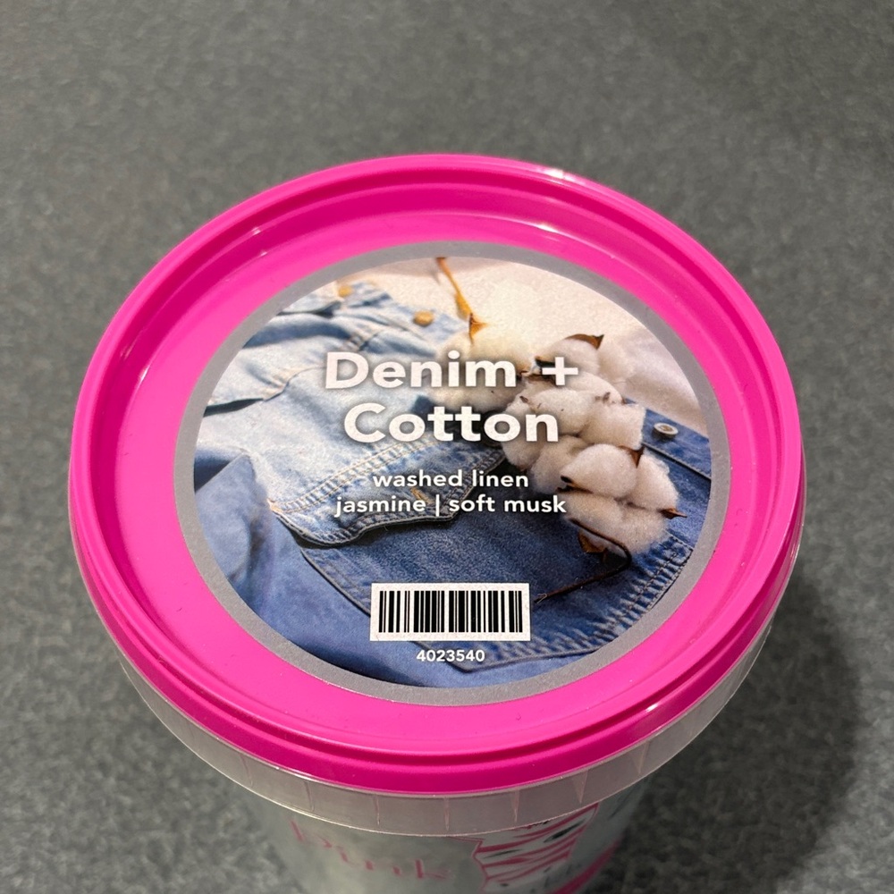 Pink Zebra Sprinkles Wax Melts - Denim + Cotton Carton